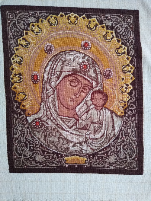 Гоблен Казанската богородица